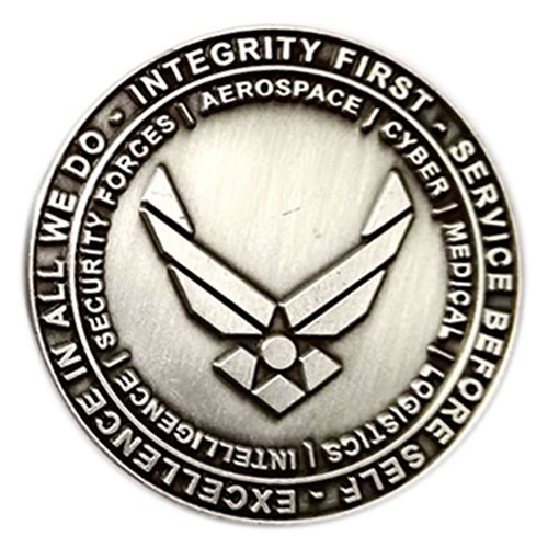 Air Force Recruiter Challenge Coin - View 2