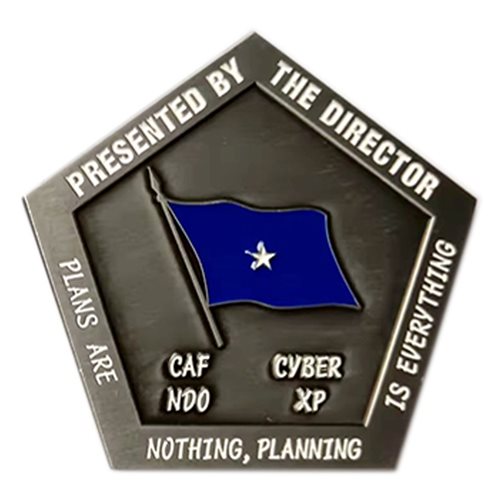 HAF Directorate Of Strategic Plans Challenge Coin - View 2
