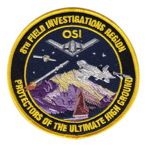 AFOSI 8 FIR High Ground Patch