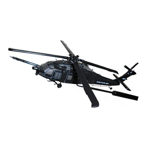 MH-60K Black Hawk Custom Airplane Model Briefing Sticks