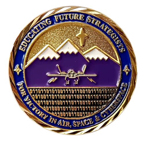 USAFA DMSS Challenge Coin - View 2