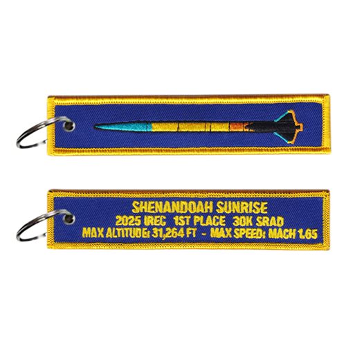 WVU Shenandoa Sunrise Key Flag