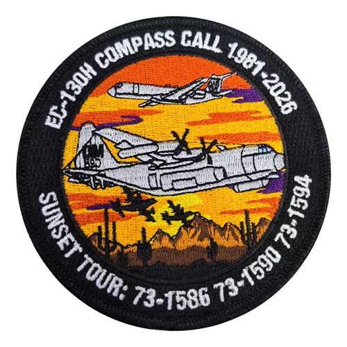 755 AMXS Sunset Tour Patch