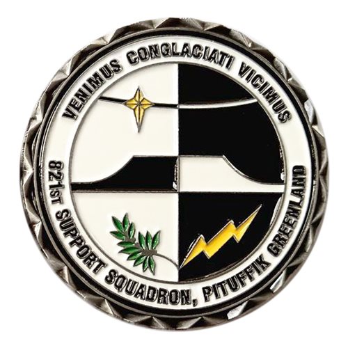 821 SPTS Ravens Challenge Coin - View 2
