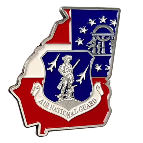 116 CES Georgia Challenge Coin - View 2