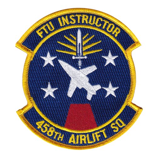 458 AS FTU Instructor Patch