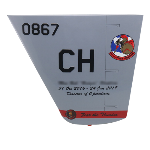 867 ATKS MQ-9 Reaper Airplane Tail Flash - View 2