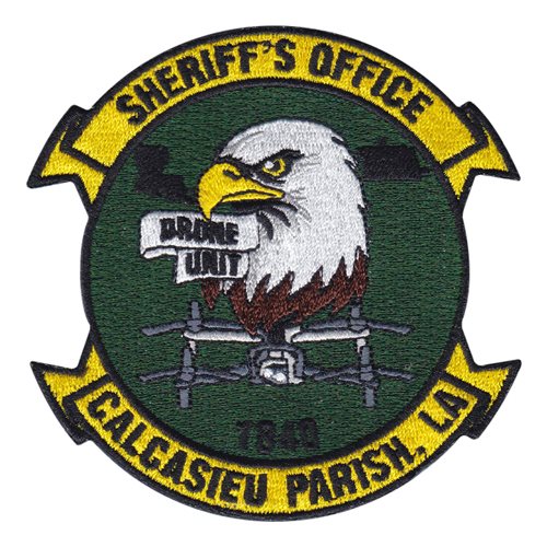 Calcasieu Parrish Sheriffs Office Drone Unit Patch