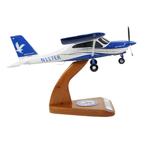 Tecnam P92 Echo MkII Custom Aircraft Model - View 4
