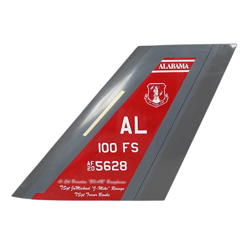 100 FS F-35A Airplane Tail Flash - View 2
