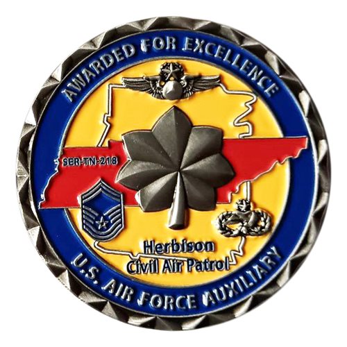 CAP Dickson County Composite Squadron Challenge Coin - View 2