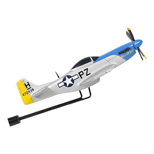 Hell-Er Bust P-51D Mustang Airplane Briefing Stick - View 3