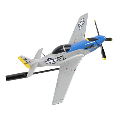 Hell-Er Bust P-51D Mustang Airplane Briefing Stick - View 4