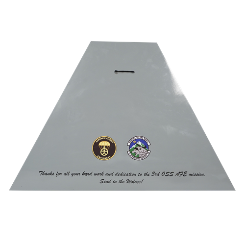 525 FS F-22 Raptor Custom Airplane Tail Flash - View 2