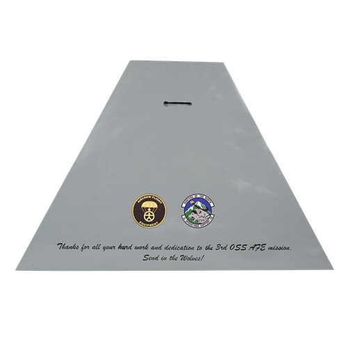 525 FS F-22 Raptor Custom Airplane Tail Flash - View 2