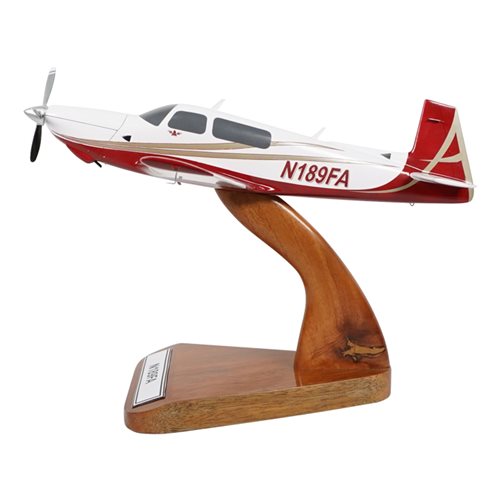 Mooney M20TN Custom Airplane Model  - View 2