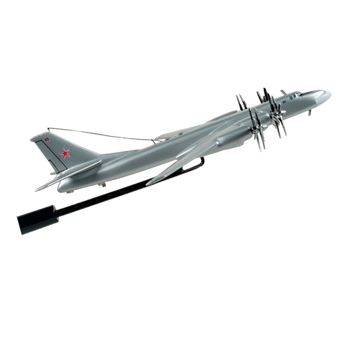 RAF Tu-95 Bear Custom Airplane Model Briefing Sticks - View 3