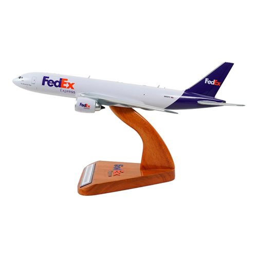 FedEx Boeing 777-FS2 Custom Aircraft Model  - View 2