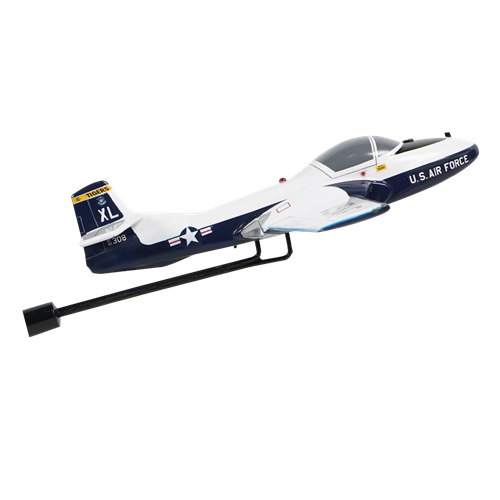 84 FTS T-37B Tweet Airplane Model Briefing Sticks - View 3