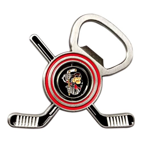 GK Flyers Hockey Club Bottle Opener Challenge Coin - View 2