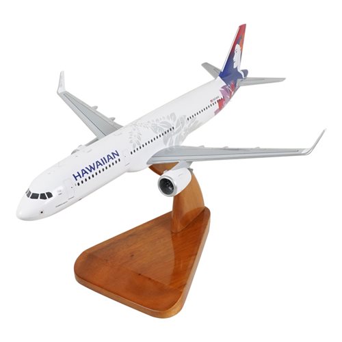 Hawaiian Airlines Airbus A321 Neo Custom Airplane Model 