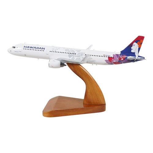 Hawaiian Airlines Airbus A321 Neo Custom Airplane Model  - View 2