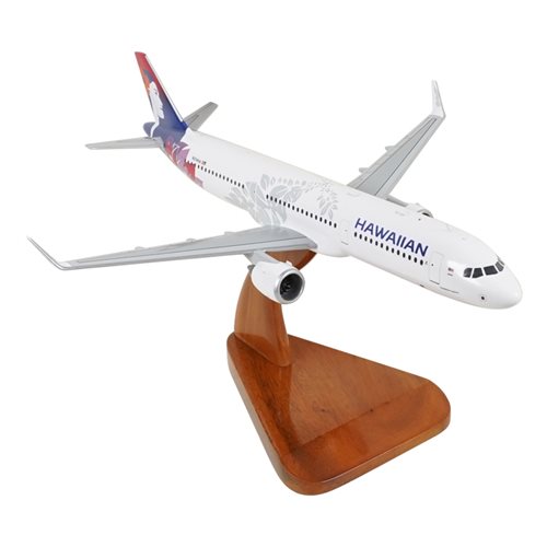 Hawaiian Airlines Airbus A321 Neo Custom Airplane Model  - View 5