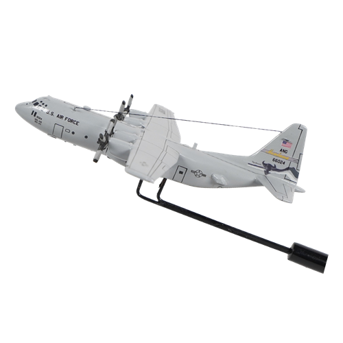 186 AS C-130J-30 Super Hercules Custom Airplane Model Briefing Sticks - View 2