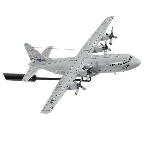 186 AS C-130J-30 Super Hercules Custom Airplane Model Briefing Sticks - View 4