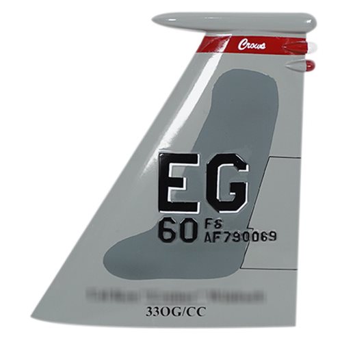 60 FS F-15 Airplane Tail Flash - View 3
