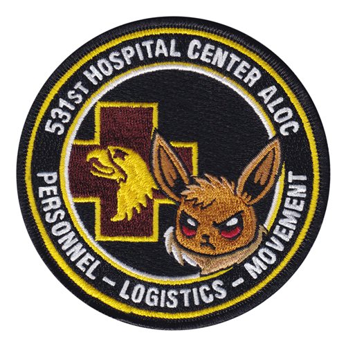 531 HC ALOC Personnel Logistics Movement Patch