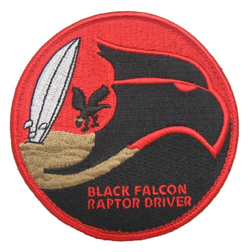 27 FS Black Falcon Guam Patch 