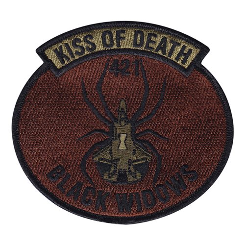 421 FS Kiss of Death F-35 OCP Patch