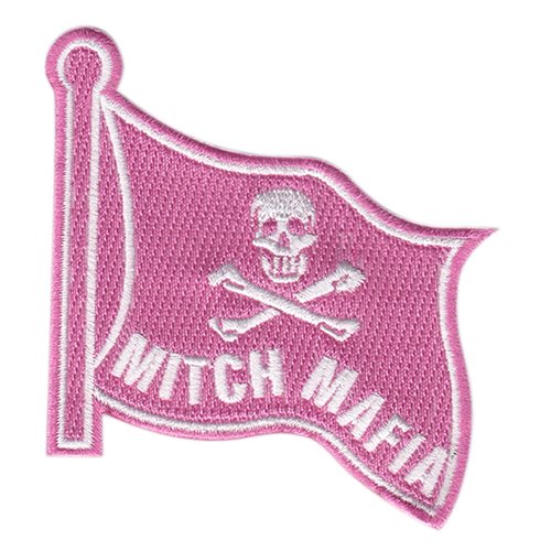 41 FTS Mitch Pink Flag Patch