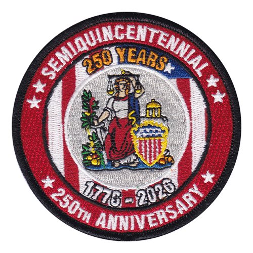 USA 250 Years Patch