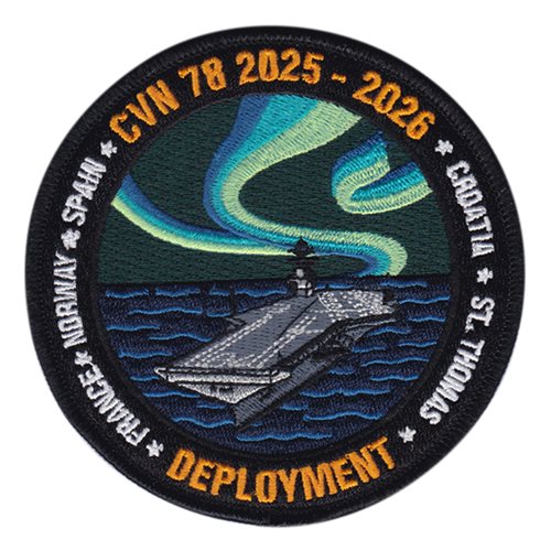 CVN-78 2025-2026 Deployment Patch