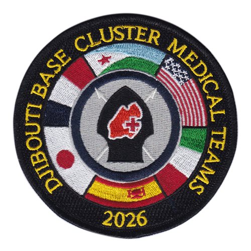 CJTF HOA Djibouti Base CMU 2025-2026 Patch