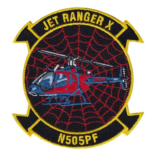 Jet Ranger X N505PF Patch
