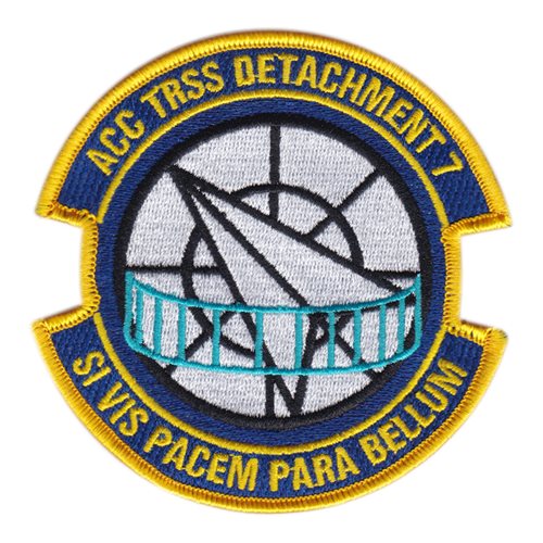ACC TRSS DET 7 Si Vis Pacem Para Bellum Patch