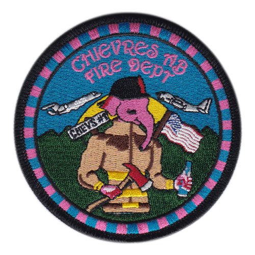 424 ABS Cheivres AB Fire Department Patch