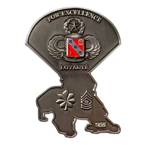 1-319 AFAR Commander Challenge Coin - View 2