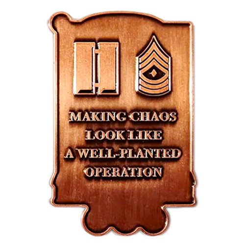 HHC 4 Attack BN 4 CAB 4ID Command Challenge Coin - View 2