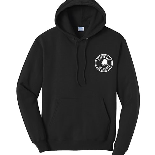 26 ERQS Custom Hoodie Sweatshirt (Black) - View 2