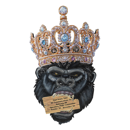 86th CS Custom Wall Plaque  - View 3