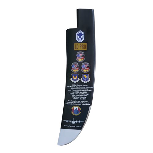 86 AMXS C-130J Propeller Plaque - View 7