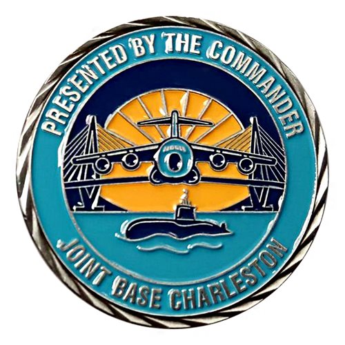 628 FSS Kraken Nation Commander Challenge Coin - View 2
