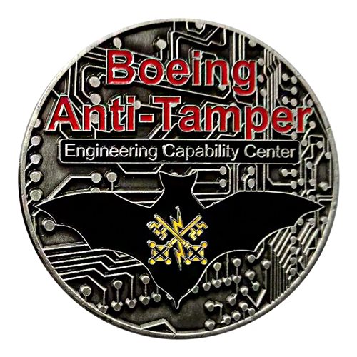 Boeing Anti-Tamper CPU971 Challenge Coin - View 2