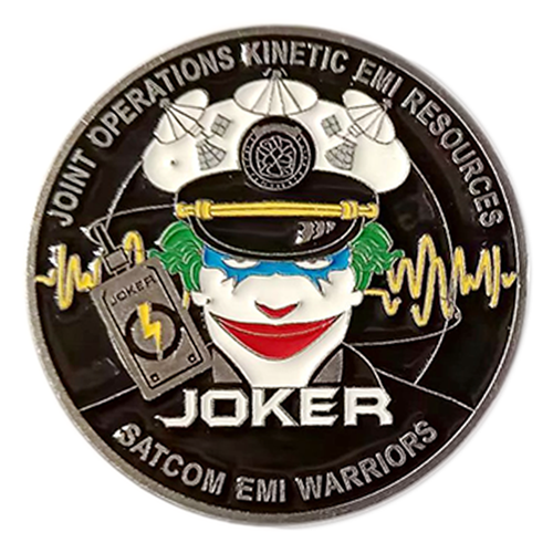 NIWC PAC Joker Challenge Coin