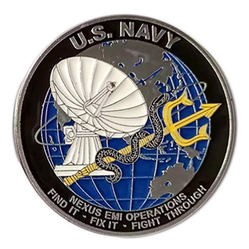 NIWC PAC Joker Challenge Coin - View 2