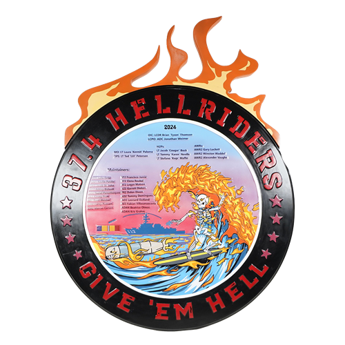 HSM-374 Deployment Plaque 